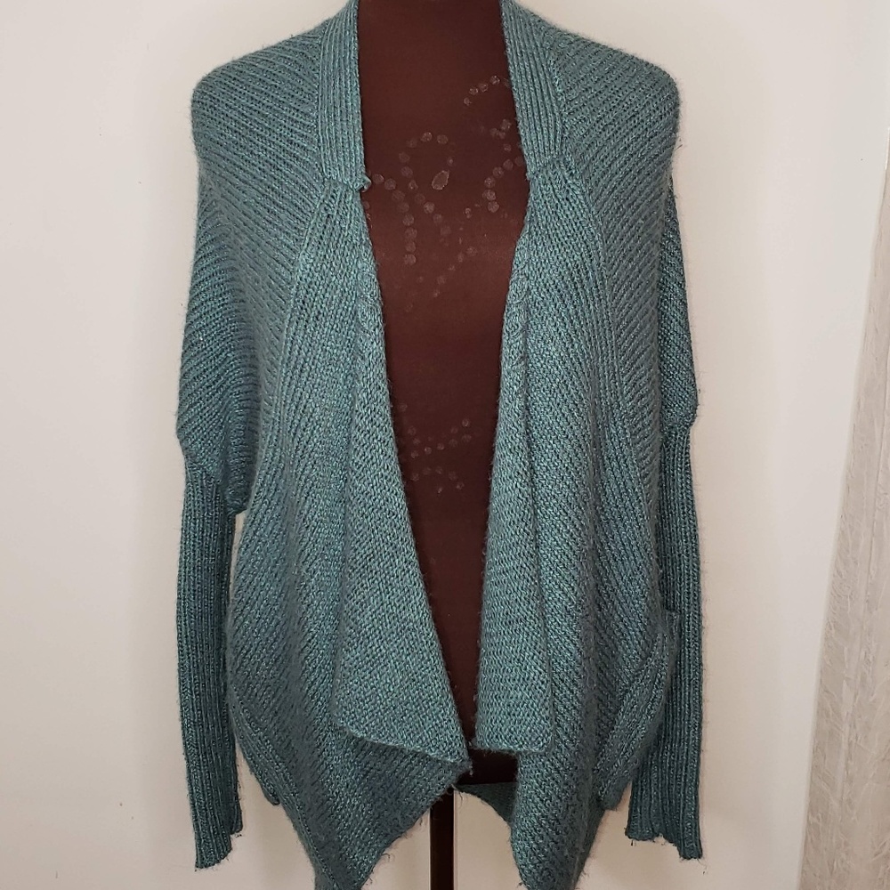 Romeo + Juliet Chunky Knit Open Front Sweater XS